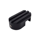 Victory Motorcycle Clutch Arm Cover Grooved Black by Taylor Specialties