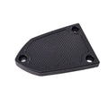 Front Brake Master Cylinder Cover Knurled Black by Taylor Specialties