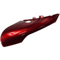 A glossy red Front Fairing, Left by Polaris with a smooth, curved surface and circular cutout is shown on a white background—ideal for anyone needing genuine OEM Victory Polaris replacement parts.