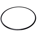The Clutch Judder Spring by Polaris is a flat, black rubber or plastic ring, shaped for use as an O-ring or gasket in Indian motorcycle Spring Judder Clutch assemblies. It is shown against a plain white background.