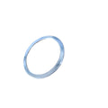 A thin, plain silver Adjust Washer by CFMOTO is displayed against a white background, highlighting the precision typical of genuine CFMOTO OEM parts.