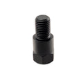 A flat black metal Nut Post Mirror from Polaris, shown upright on a white background—an ideal OEM component for Indian Polaris motorcycle parts.