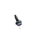 A single Screw Hxfl-M6X1.0X20 Zpb Dgpnt by Polaris, featuring a hex head and threaded body, commonly used in OEM Indian Polaris parts, shown isolated on a white background.