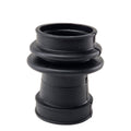 The Seal Boot Rear Drive Shaft by CF Moto is a black rubber grommet with two ridges and a flared base, displayed upright on a white background—ideal for Off Road OEM use, such as in CF Moto UTVs.