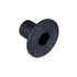 Bushing, Flange by Polaris—black rubber grommet with wide flange and central hole, perfect for Victory motorcycle applications.