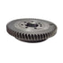 A metallic, circular Gear-Balancer, Drive by Polaris with evenly spaced edge teeth and central circular holes, displayed on a white background—an essential OEM part for Indian motorcycles.