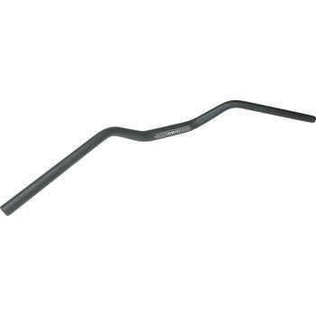 The Can Am Handlebar XXC XMR Black by Moose Offroad features a slight rise and angled bends, shown on a white background—ideal as OEM replacement handlebars for dependable performance.