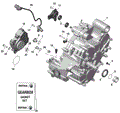 ROTAX - GEARBOX ASSY - 2023 CAN AM OUTLANDER 1000R EFI X MR