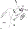 ENGINE HARNESS AND ELECTRONIC MODULE _51R1501 - 2015 CAN AM OUTLANDER L MAX 450 EFI