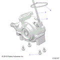 DRIVE TRAIN: GEARCASE MOUNTING FRONT - 2021 POLARIS SPORTSMAN 850 48"