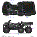 BODY: DECALS GENERAL - 2024 POLARIS SPORTSMAN 570 6X6