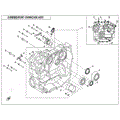 RIGHT CRANKCASE ASSY. - 2022 CFMOTO CFORCE 400 EPS