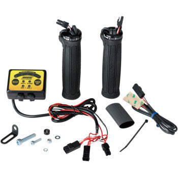 ATV Clamp On Quad Zone Heated Grip Kit s by Moose Offroad