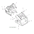 BODY: HEADLIGHT POD - 2015 POLARIS SPORTSMAN TOURING 1000