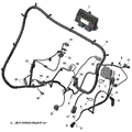 ENGINE HARNESS AND ELECTRONIC MODULE - 1010R - TR - 2019 CAN AM MAVERICK SPORT 1000R X RC