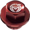 Magnetic Float Bowl Drain Plug by Zip ty Red by Moose Offroad