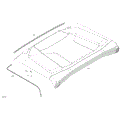 BODY - ROOF - 2024 CAN AM DEFENDER HD9 XT - WILDLAND CAMO - 62" WIDTH