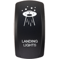Dash Switch Rocker Face Landing Lights By XTC Power
