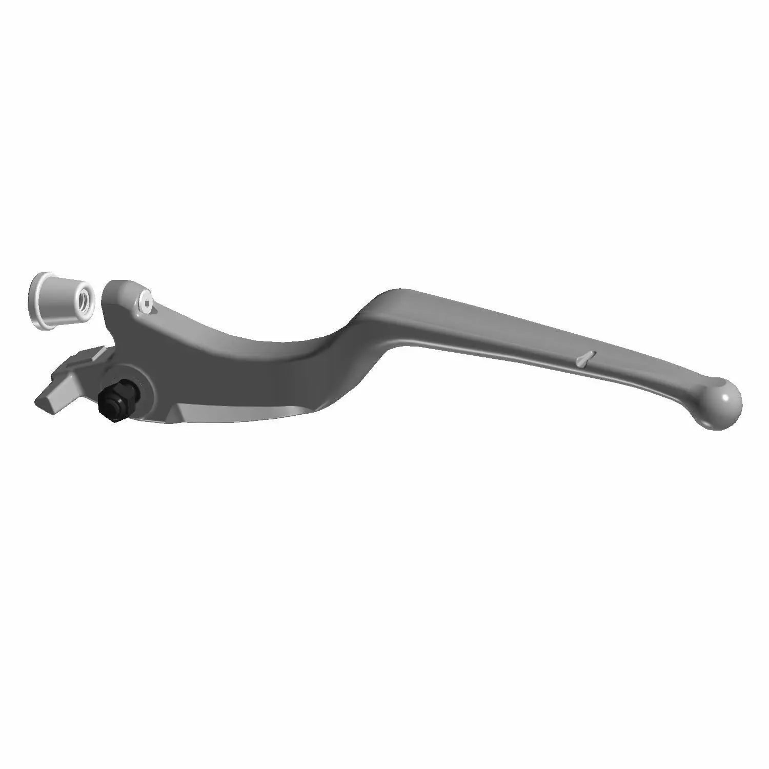 Non Adjustable Brake Lever w/ Hardware, Polished [Incl. #7] by