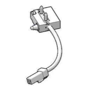 A black and white illustration of the Clutch Switch by Polaris shows a UK three-pin plug on a short cable with a rectangular connector—perfect for Polaris parts integration or K-Switch Kit upgrades.