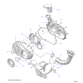 BODY: CLUTCH COVER - 2026 POLARIS SPORTSMAN 570 EPS TRAIL