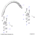 STEERING: STEERING HOOP - 2025 POLARIS SPORTSMAN XP 1000 MUD
