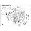 RIGHT CRANKCASE ASSY - 2024 CFMOTO CFORCE 800 XC
