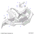 BODY: FRONT CAB - 2021 POLARIS SPORTSMAN 570 UTILITY LE