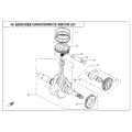 CRANKSHAFT?CONNECTING ROD?PISTON ASSY - 2019 CFMOTO CFORCE 500 S