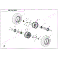 REAR WHEEL - 2025 CFMOTO UFORCE 600