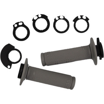 709 Lock-On Grips Pro SCS Gray by Pro Grip