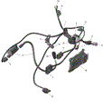 ROTAX - ENGINE HARNESS AND ELECTRONIC MODULE - 2023 CAN AM OUTLANDER MAX 450 6X6 EFI DPS