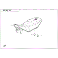 SEAT SYSTEM - 2024 CFMOTO CFORCE 110