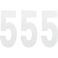 FX Number 5 White 8" by Factory Effex