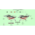 DECAL GHOST GRAY - 2023 CFMOTO ZFORCE 950 HO Sport