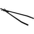 Sissy Bar Stick - Black - 30" Daggertude - Wide by Cycle Visions