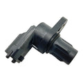 Black plastic phase sensor with right-angle connector and mounting flange.