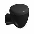 Black cylindrical LED turn signal with rounded top and short mounting stem.