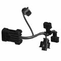 Black plastic air pressure sensor jumper harness with multiple connectors and short wiring segments.