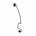 Black flexible trunk harness cable with two molded connectors on each end.