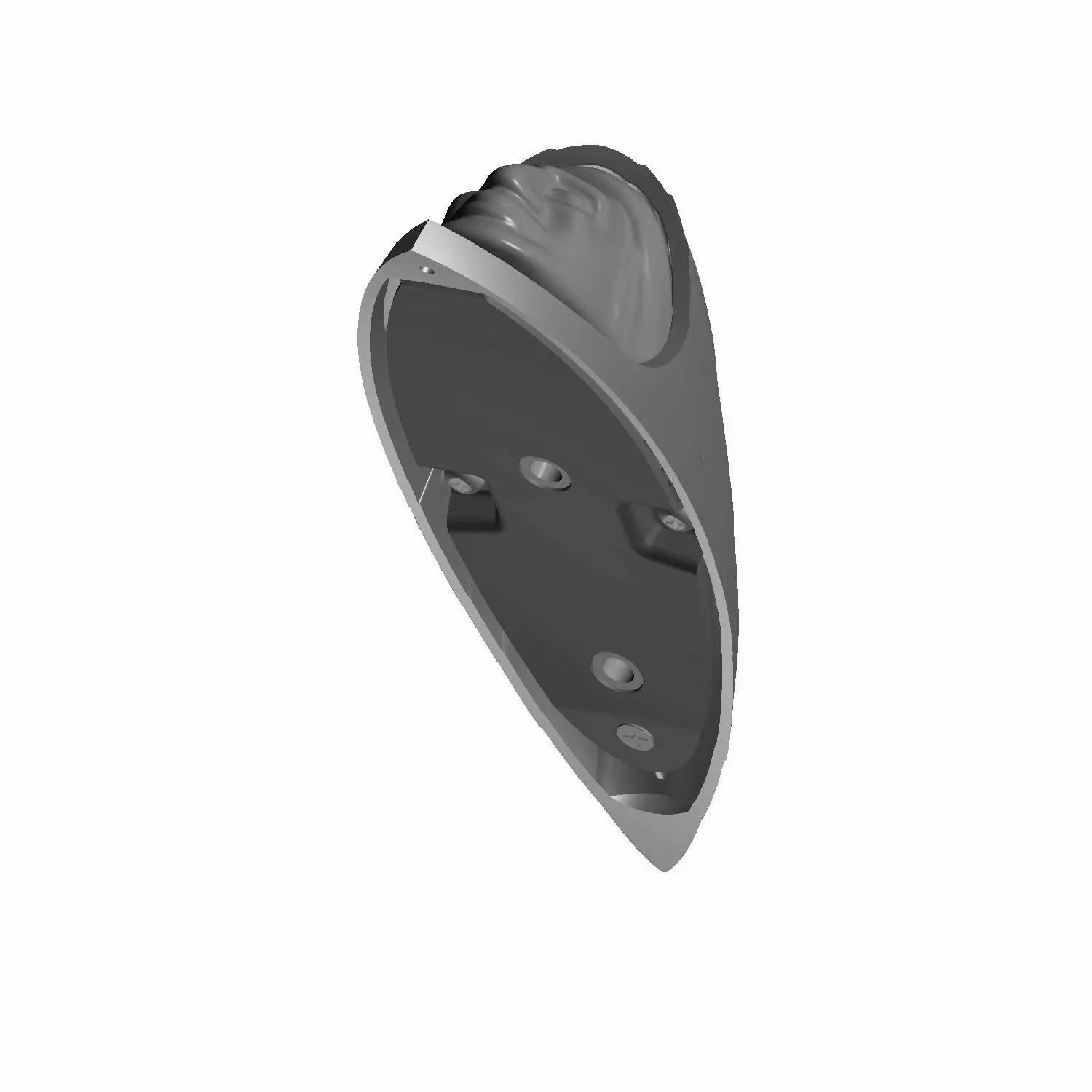 Headdress for 19in Fender (No Light) Black by Indian