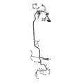 Chassis Harness, RZR, Trail by Polaris