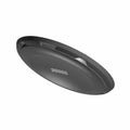 Black round plastic speaker grill with mesh center for Polaris 10 Subwoofer.