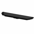 Matte black rectangular rear work light with slim profile and mounting bracket.