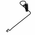 Black metal thermostat sensor module with a rectangular connector and mounting clip, angled rod design.