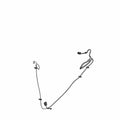 Door Harness, Front by Polaris