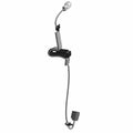Black and gray front door power harness with connectors and wiring for Polaris vehicle.