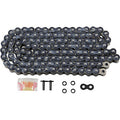 525 Max X Drive Chain 120 Links Black & Chrome by Rk