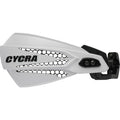 MX Race Hand Guards White / Black by Cycra