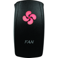 Lighted Switch Fan Red by DragonFire Racing